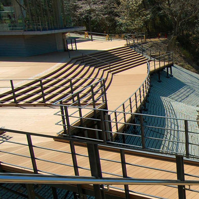 WPC ξύλο πλαστικό σύνθετο πάτωμα επιφάνειας 2900mm μήκος προσαρμοσμένο