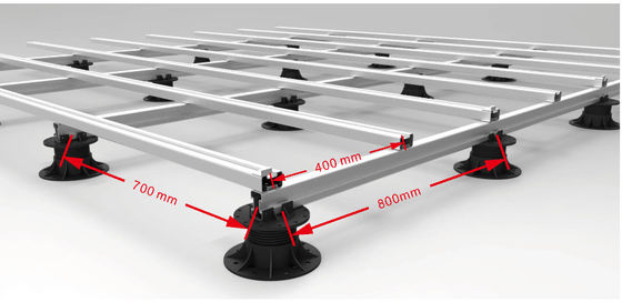Καλή τιμή. Προσαρμοσμένο WPC Co Extrusion Decking Αλουμινίου Σύνθετο WPC ξύλινη βάση επιφάνειας σε απευθείας σύνδεση