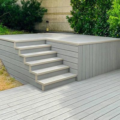Καλή τιμή. Χαμηλή συντήρηση 3D σύνθετο πάτωμα Ανερόστερο WPC κούφιο πάτωμα πάνελ σε απευθείας σύνδεση