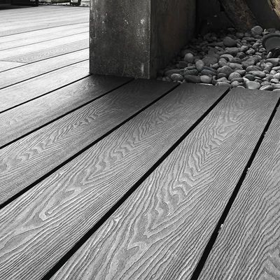 Καλή τιμή. Βαλκόνι WPC 3D Board Hollow Profile Wood Plastic Composite Decking Κατασκευαστής σε απευθείας σύνδεση