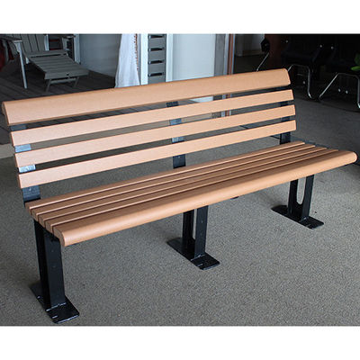 Καλή τιμή. Ξύλινο πλαστικό WPC Bench Αδιάβροχο WPC Garden Chair Μικρή συντήρηση σε απευθείας σύνδεση